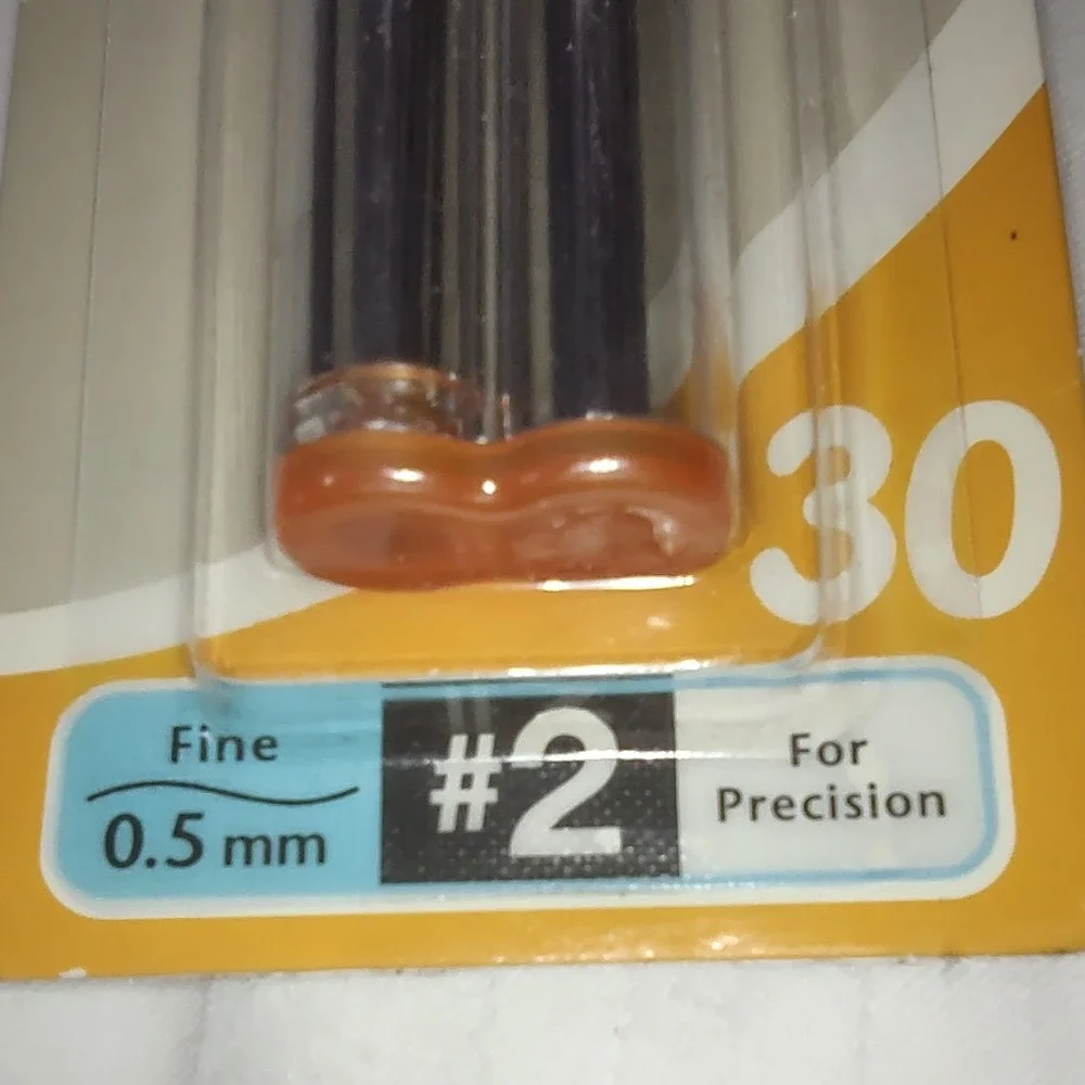 BIC Pencil Refills 0.5mm #2 Fine Mechanical‎ & Eberhard Faber (7ct) #2 Pencils